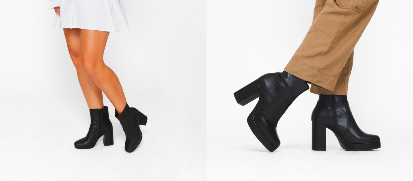 Me too cara platform bootie sales