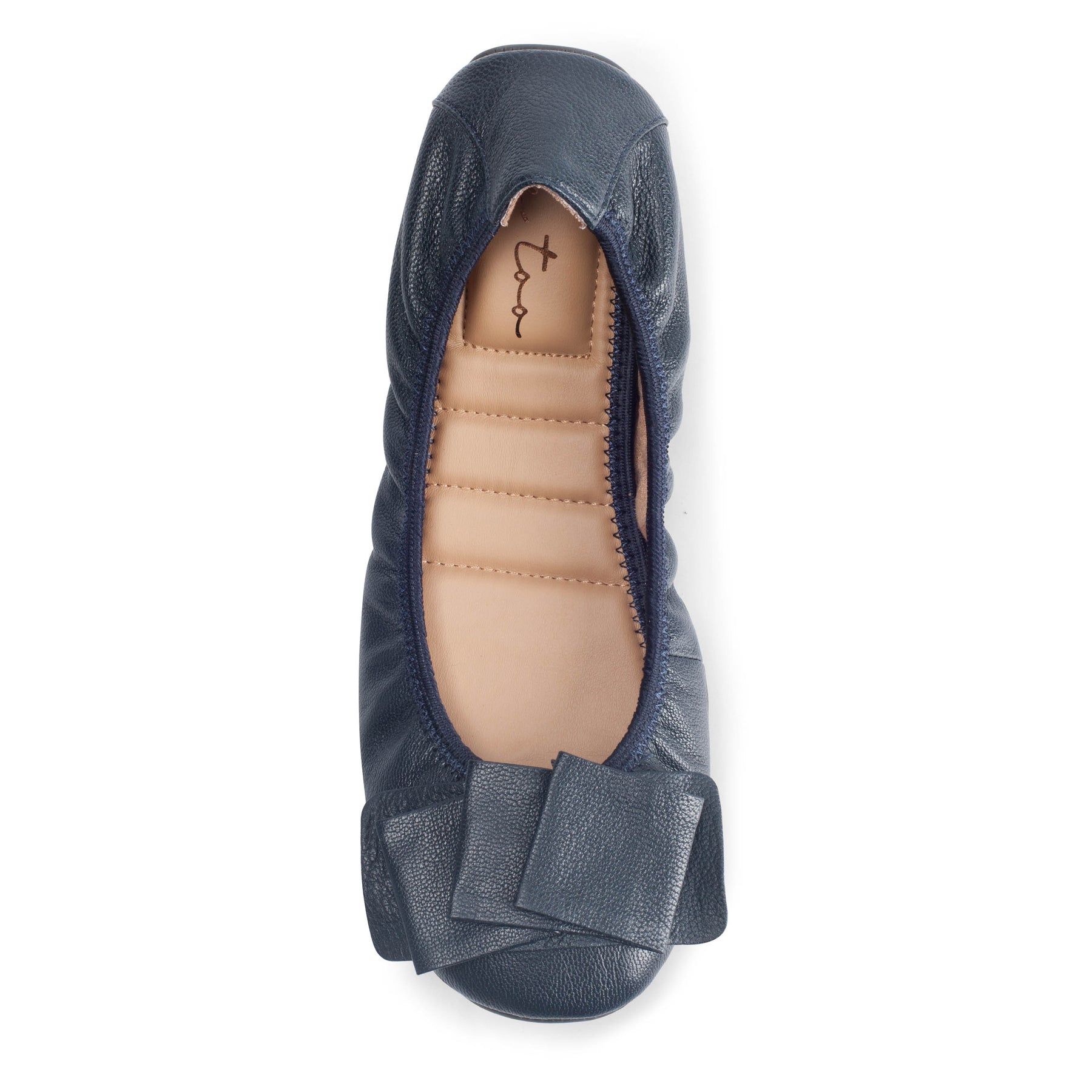 Women s Lilyana 2.0 Black Leather Ballet Flat Online Me Too Shoes